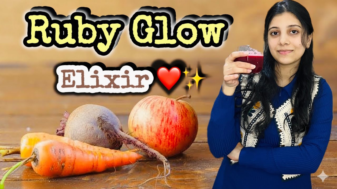 Morning Pink Detox Juice 🌸 | Secret for Clear & Glowing Skin