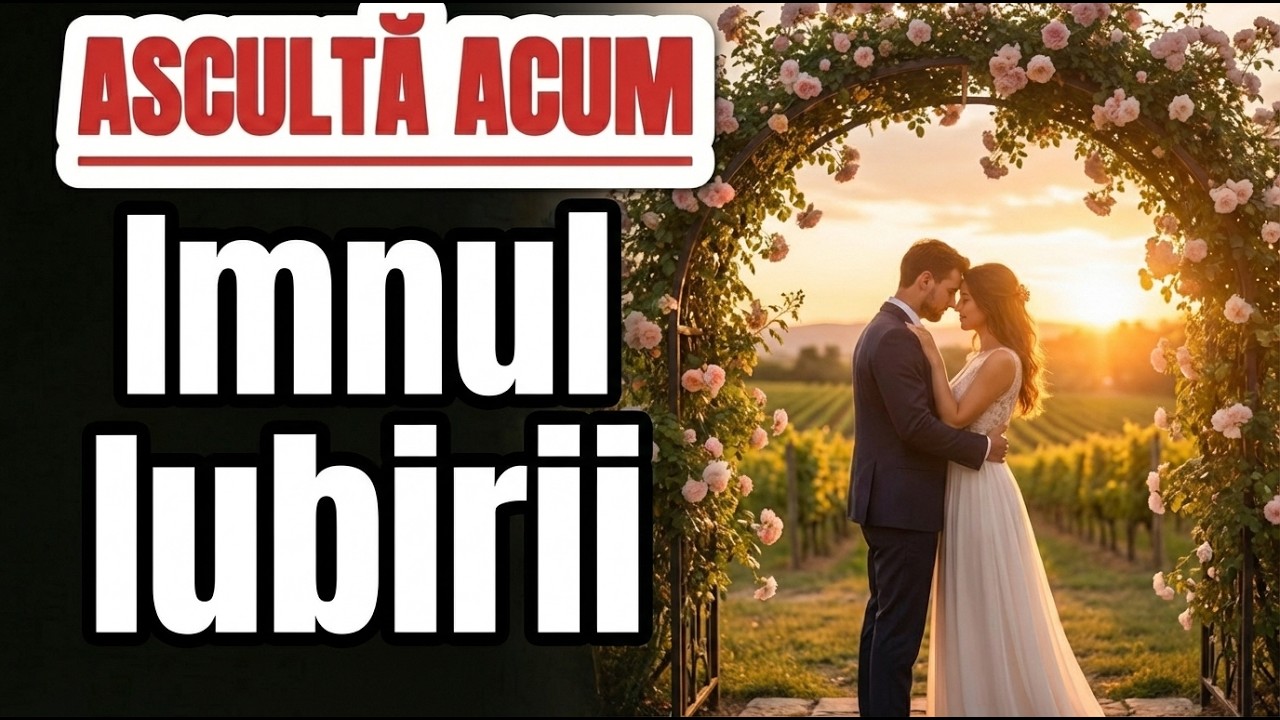 Cea mai frumoasă rugăciune cântată: Imnul Iubirii – Ascultă pentru liniștea inimii tale