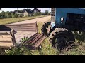 Russian tractor. МТЗ-82 на газ-53