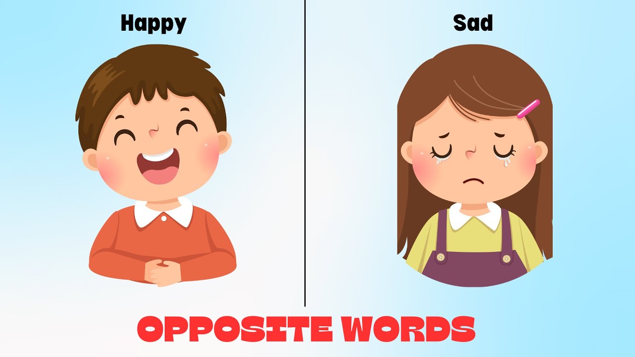Opposite words in English opposite words Educational Video Opposite words in English opposite words Educational Video