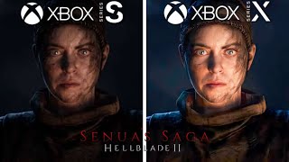 Hellblade 2 Xbox Series X vs Xbox Series S Graphics Comparison