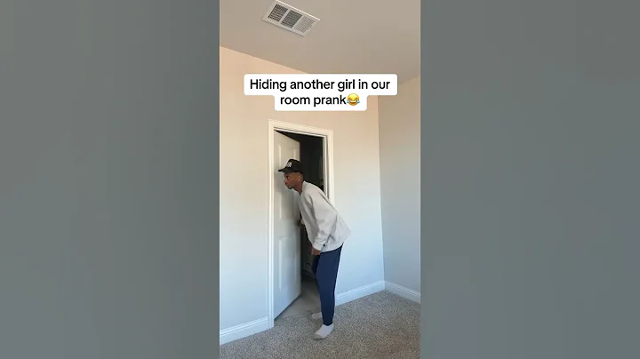 Hiding another girl in our room prank #shorts