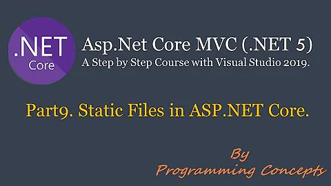 Part 9. Static Files in ASP NET Core. | How Microsoft improve performance of static files handling.