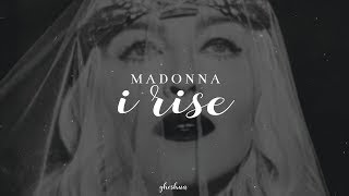 madonna - i rise (lyrics)