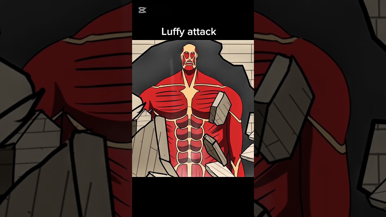 If Saitama, Goku and Luffy vs attack on Titan [Luffy use 0.00% attack] 