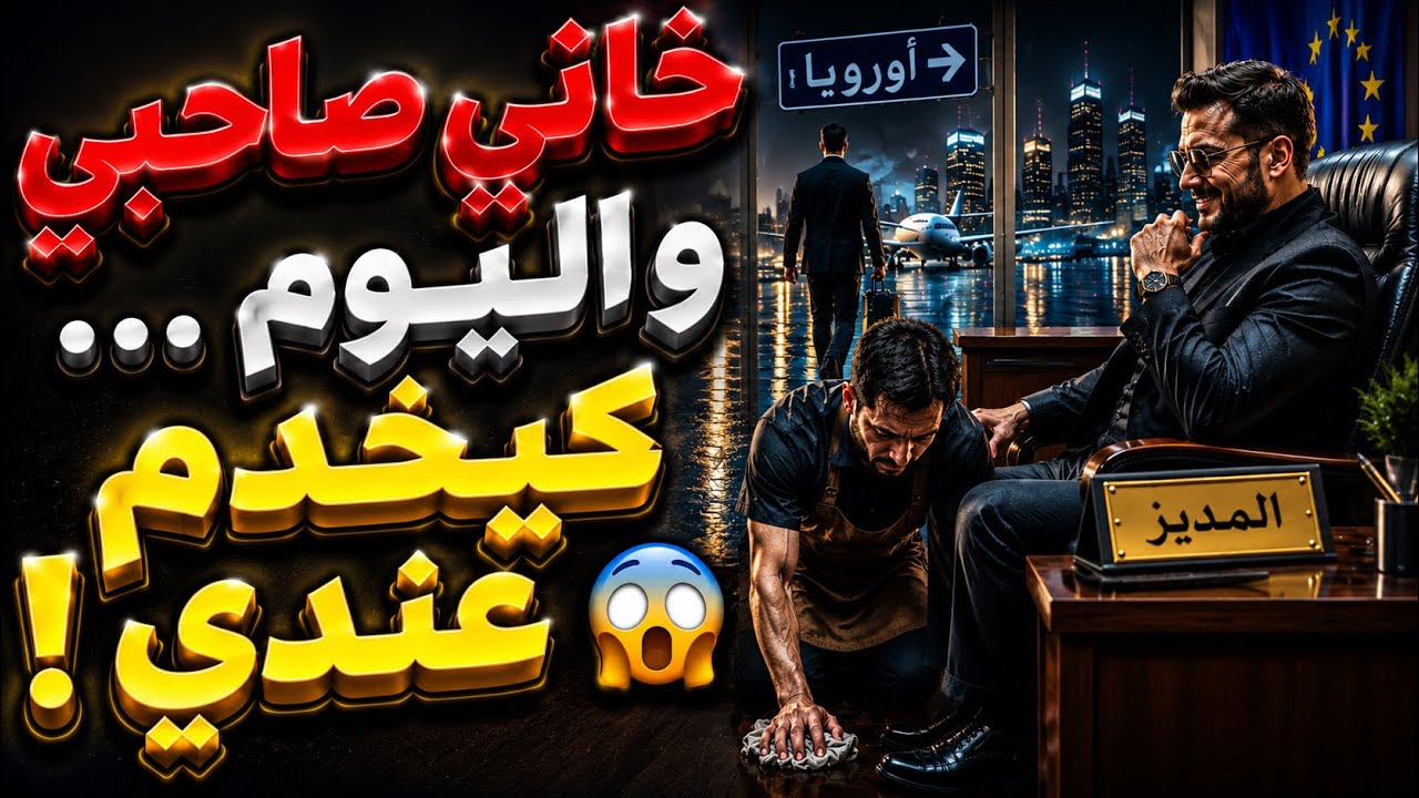 نهار حركت لأوروبا تقطع بيا الحبل، وصاحبي خوا بيا ولكن زمان كيدور ⏳ ...