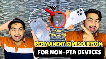 Permanent Sim Solution For Non-PTA Devices🤩