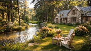 a peaceful day in the cottagecore woods 🌳 soft piano for reading, deep focus & slow living screenshot 1