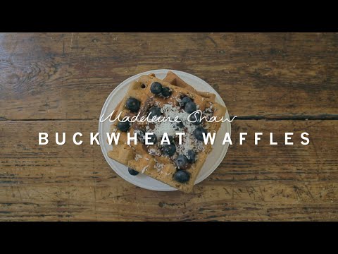 How to make healthy gluten free waffles | Madeleine Shaw