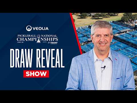 Draws Are SET for Veolia Pickleball National Championships | Draw Reveal Show | Ensure Max Protein