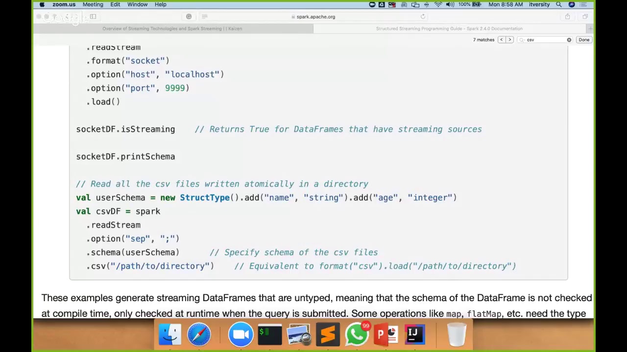 Streaming Technologies and Apache Spark Structured Streaming - YouTube
