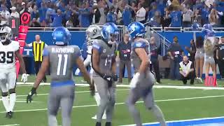 Jared Goff and Sam LaPorta connect for TD in Lions win over Raiders on Monday Night Football