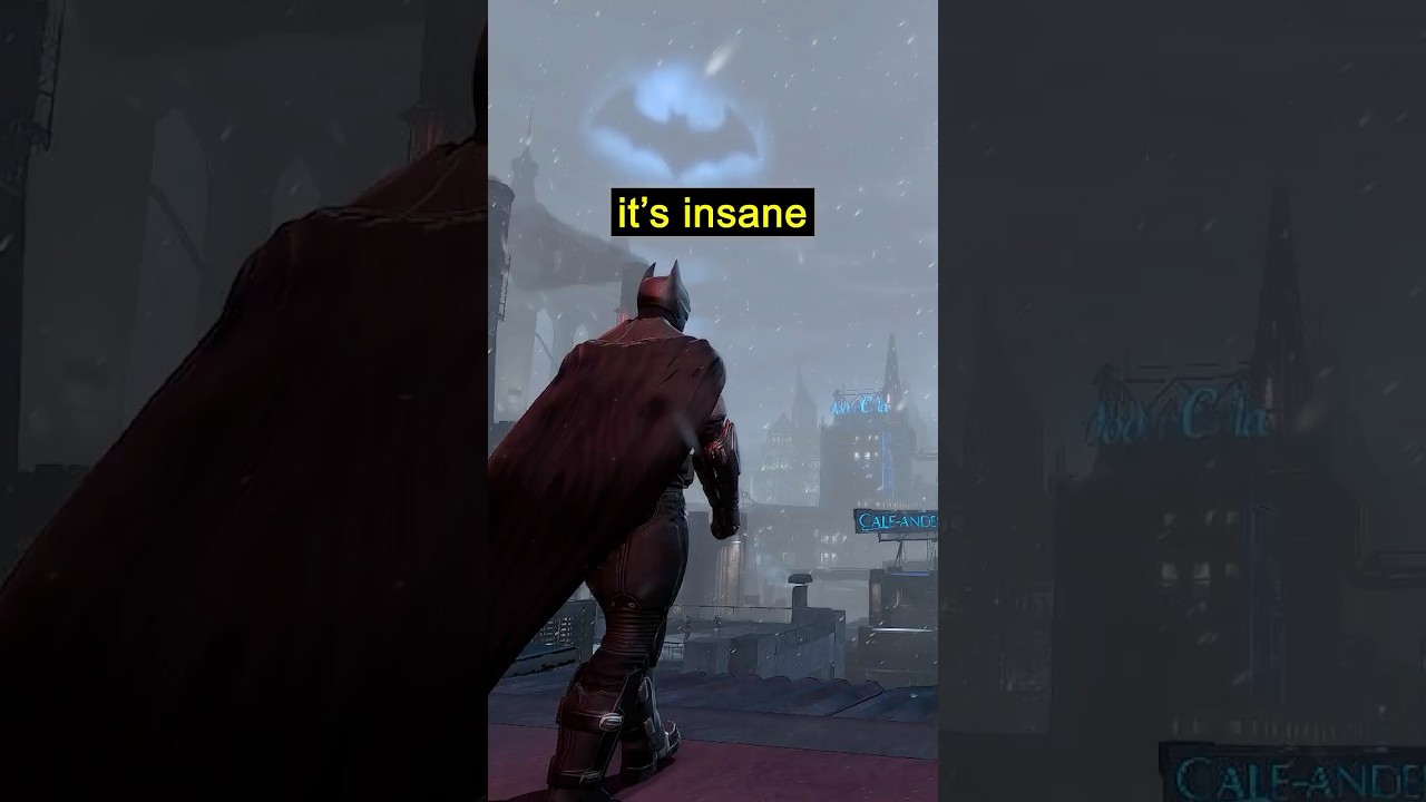 This will make you want to play Batman Arkham Origins...