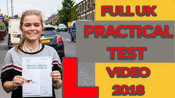 Full Real Uk Practical Driving Test Pass Video ||Leeds Horsforth 2018|| "Test Route"