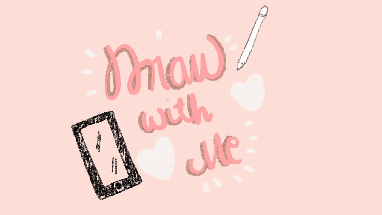 DRAW WITH ME 🌸 Using Procreate on iPad 🌸 - YouTube