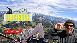 XC-Versuch am Gaisberg 🪂 Paragleiten bei herausfordernden Bedingungen