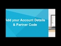 How to Add your Account Details