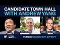 Live Town Hall with Andrew Yang, Alex Morse, and Robbie Goldstein