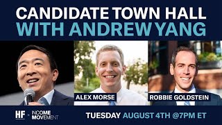 Live Town Hall with Andrew Yang, Alex Morse, and Robbie Goldstein