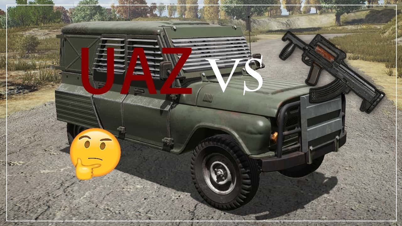 PUBG | Bulletproof UAZ Destroyed?