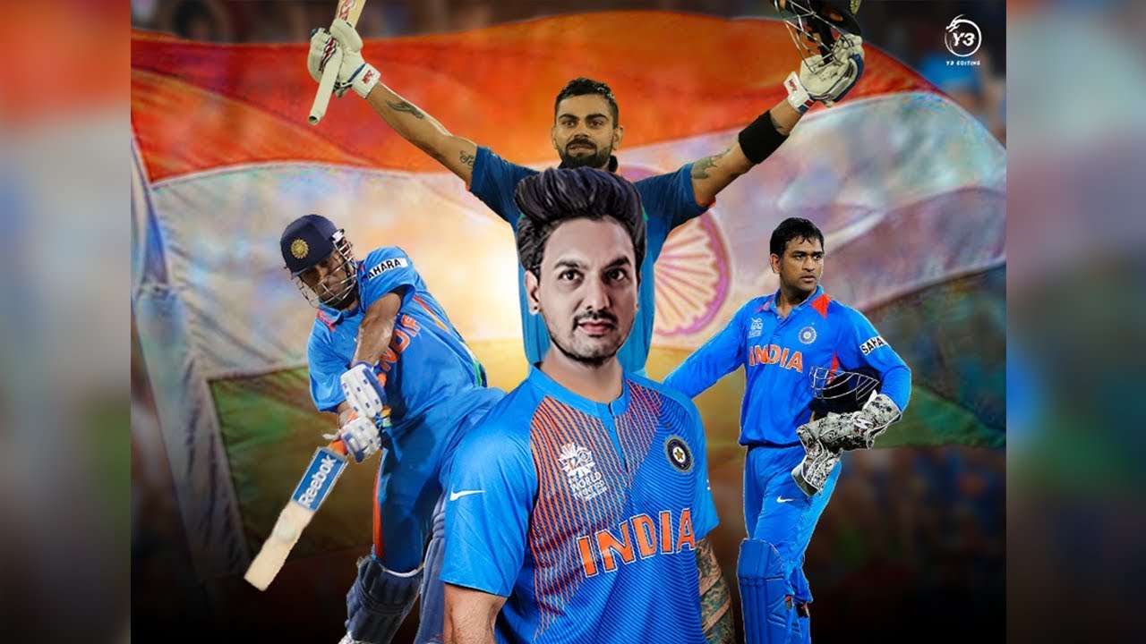 India Cricket Photo Editing Worldcup photo editing 2019 Cricket