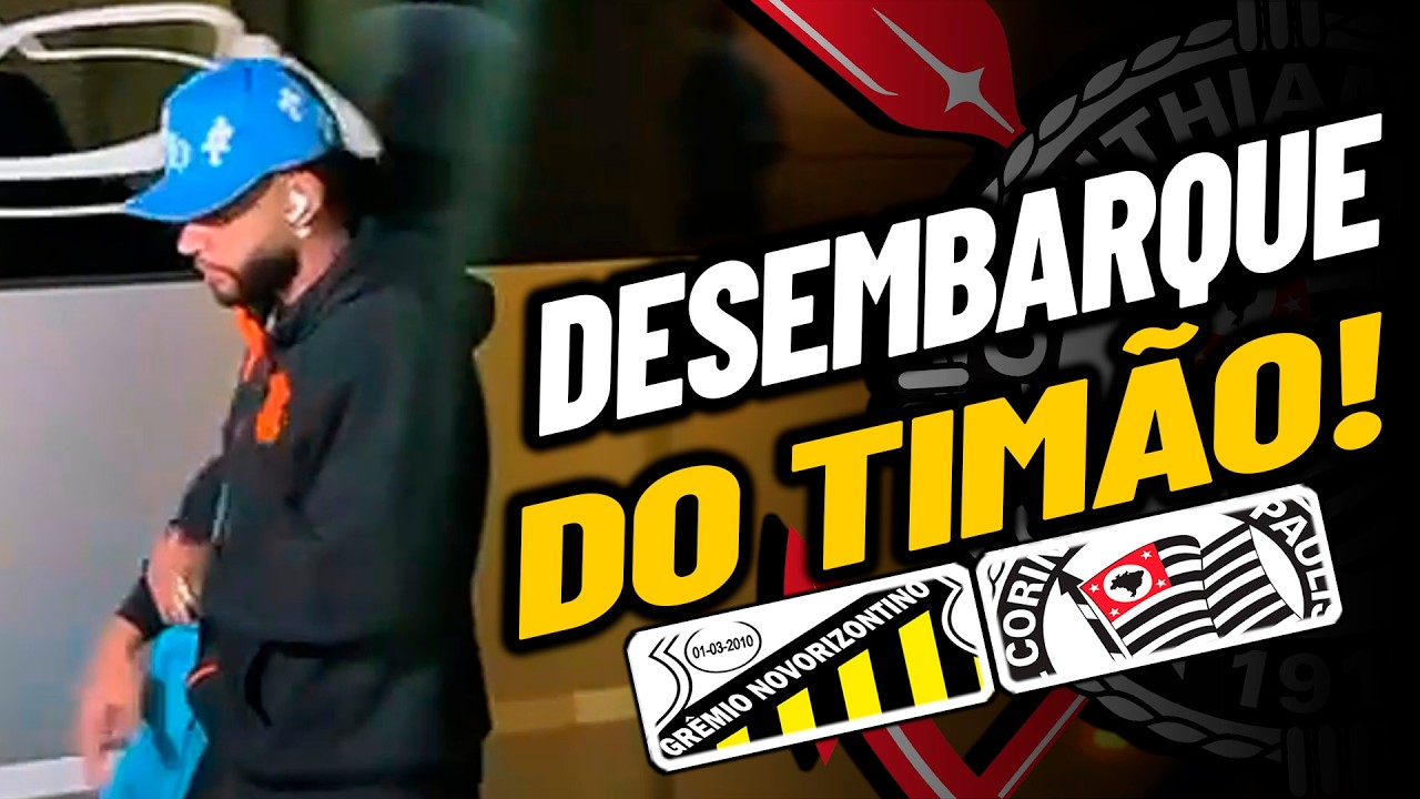 CONFIRA QUEM VIAJOU! TIMÃO DESEMBARCA EM SÃO JOSÉ DO RIO PRETO - NOVORIZONTINO X CORINTHIANS