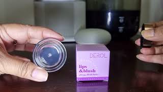 DEROL transparent ph jelly blush review