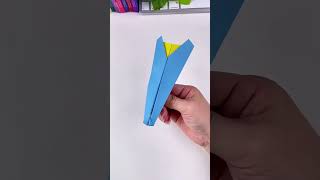 Making a Chic Origami Plane That Actually Flies! ✈️#PaperAirplane #