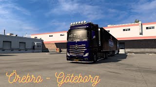 Realistic Truck Driving | Örebro to Göteborg | Euro Truck Simulator 2 screenshot 1