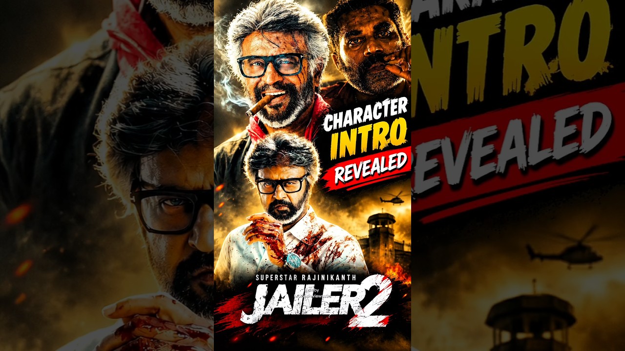 Jailer 2 Character Intro revealed |#superstarrajinikanth  #moviereview #movie #shorts