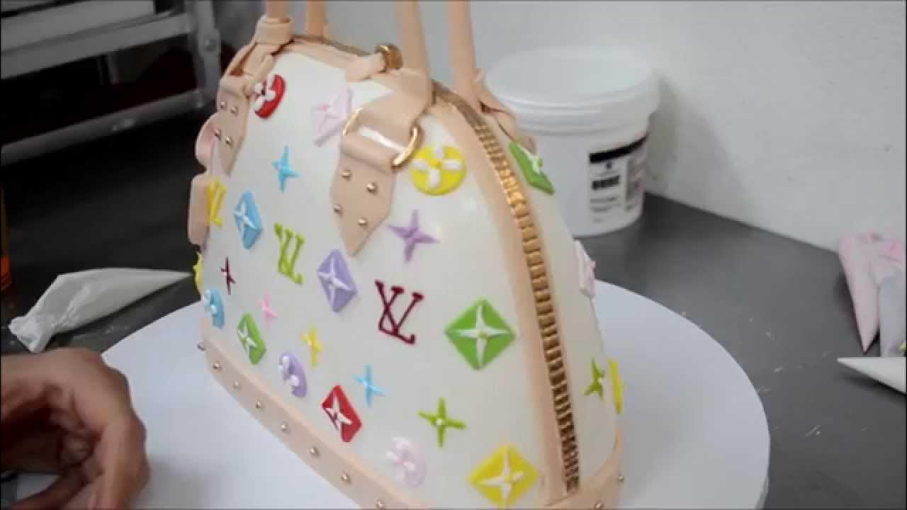 Fleminco - Luvion Vuitton Designer Handbag Cake..!! Visit