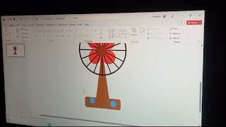 Table fan in power point  ❤️  animation video short video view powerpoint