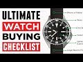 Best Watch Buying Guide For Men | Ultimate Checklist To Buy The Right Timepiece | RMRS Style Video