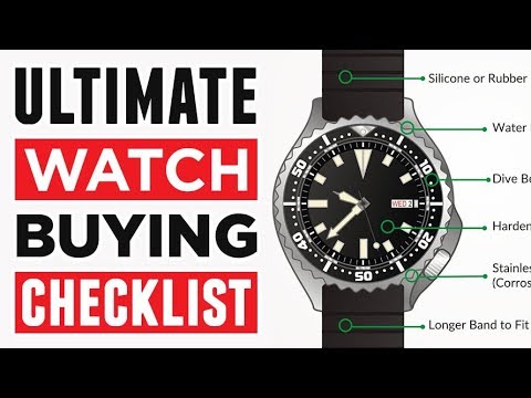 Best Watch Buying Guide For Men | Ultimate Checklist To Buy The Right Timepiece | RMRS Style Video