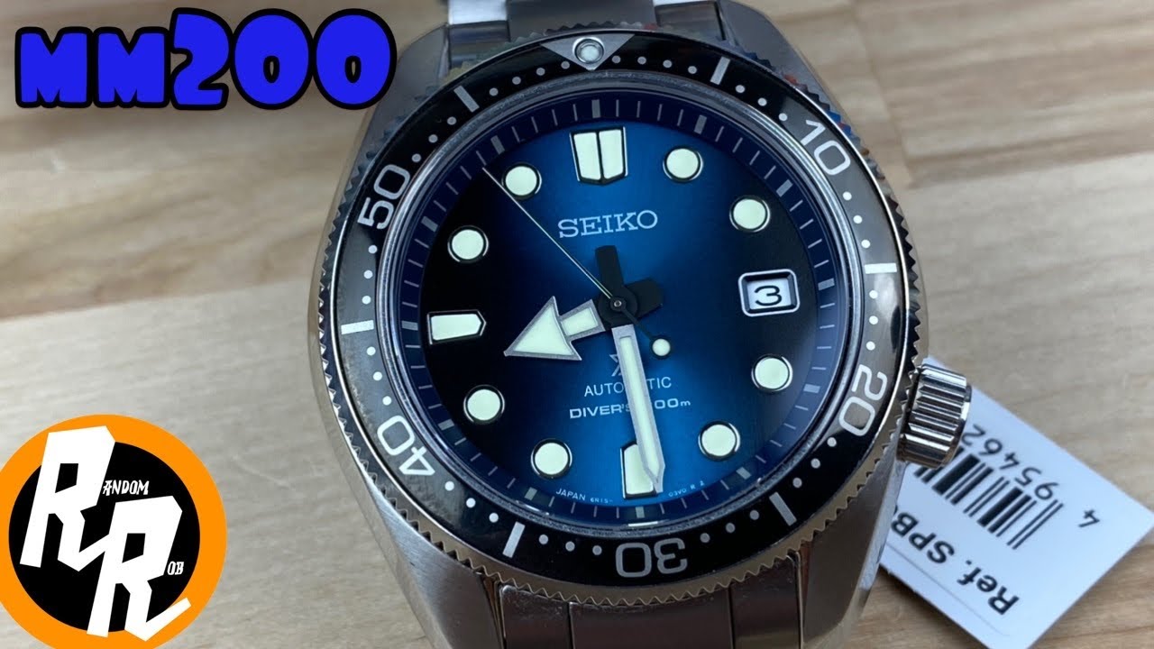 Seiko spb083 (sbdc065) mm200 - YouTube