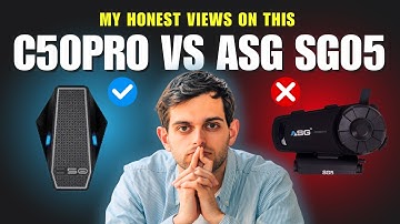 Bluarmor C50 Pro Worlds Best Bluetooth Helmet Speaker - Better Than Asg Installation & Review