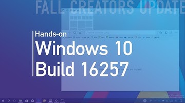 Windows 10 build 16257: Hands-on with Edge Fluent Design, CMD new color scheme, Eye Control