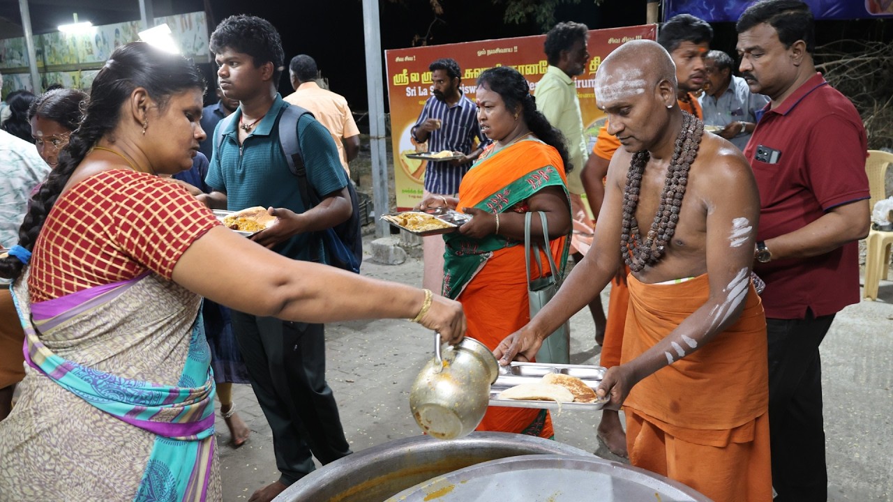 Vasanta🌕Purnima Annadanam @ Tiruvannamalai⛰️