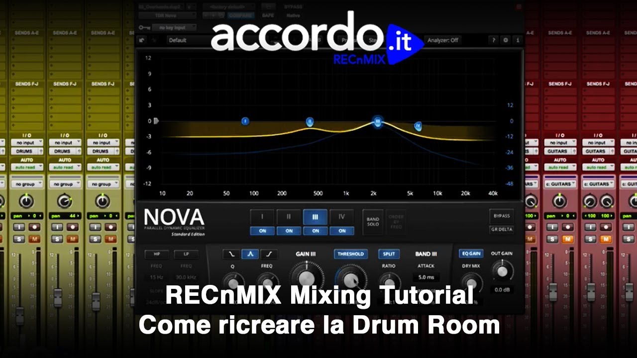 Mixing Tutorial - Come ricreare la Drum Room - YouTube