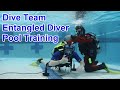 Public Safety Dive Training - Entangled Diver Drill