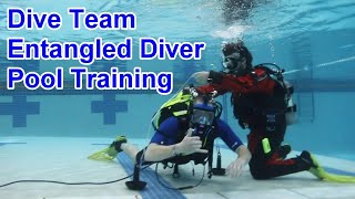 Public Safety Dive Training - Entangled Diver Drill