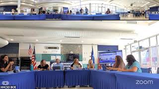 Board of Education Meeting HHCSD - July 20, 2026