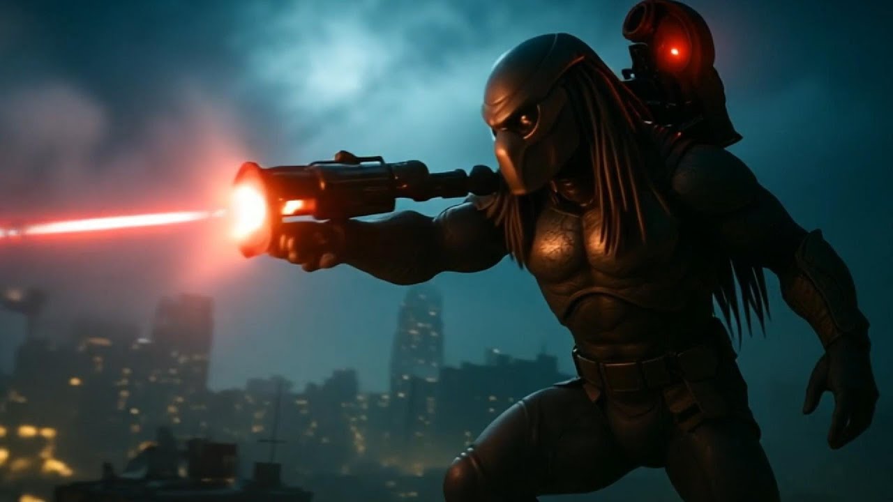 Batman vs. Predator: Full Short Flim (All Parts)