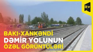 Bakı-Xankəndi dəmir yolunun avadanlıqları Ağdamda istehsal ediləcək