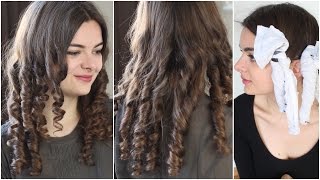 Victorian Rag Curls | Historical Hairstyling Tutorial