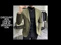 Men's Deerskin Fleece Jacket Suit Coat Blazer Men's Business Leisure Slim Fit Brand Fashion High Qua