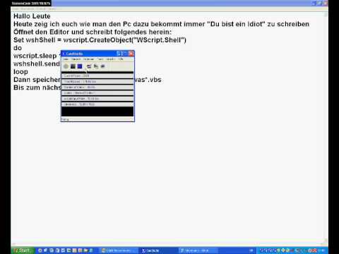 Editor Trick: Du bist ein Idiot