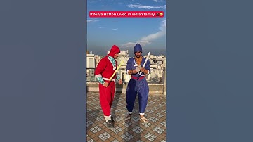 If Ninja Hattori Lived in Indian family🥷😂 | Chimkandi