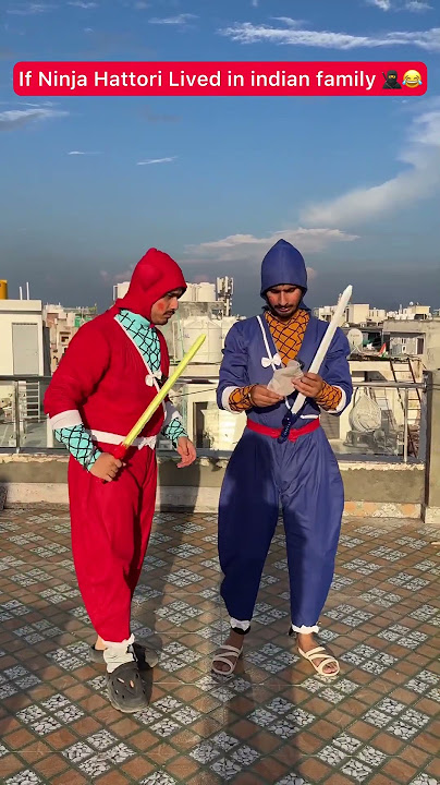 If Ninja Hattori Lived in Indian family🥷😂 | Chimkandi
