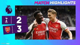 EPL Highlights: Tottenham Hotspurs 2 - 3 Arsenal | Astro SuperSport